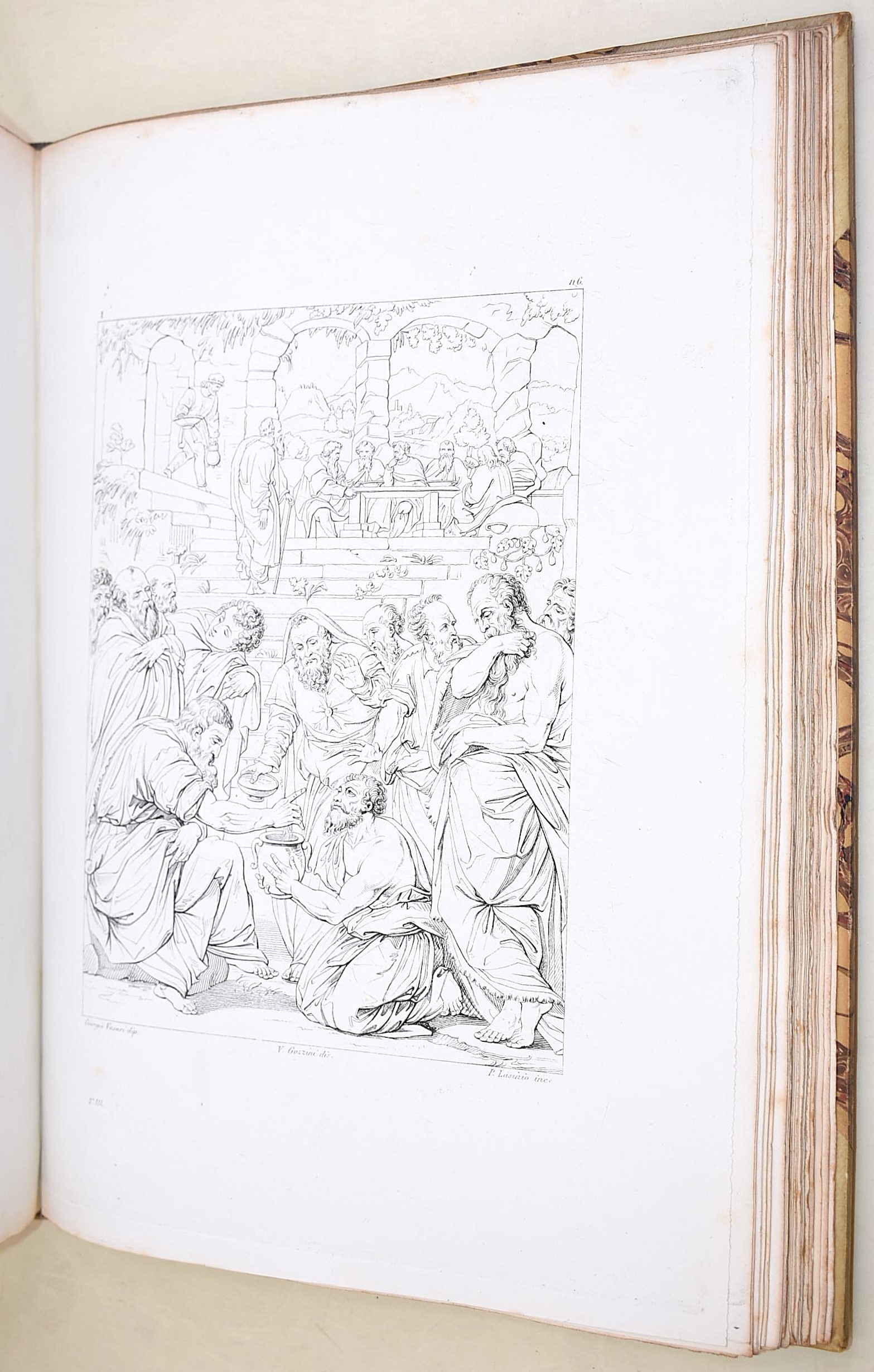Imp. et Royale Galerie de Florence dessinée parle professeur Gozzini et gravée par le chevalier P...
