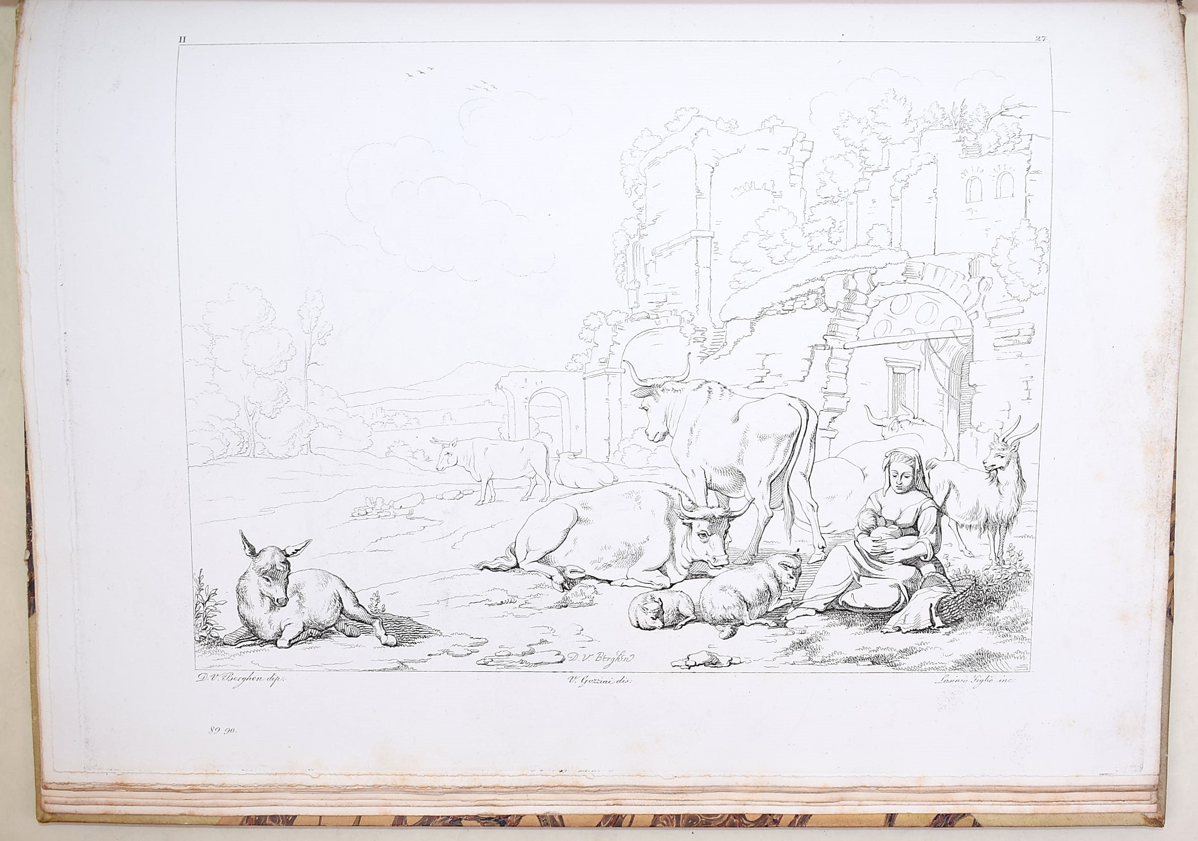 Imp. et Royale Galerie de Florence dessinée parle professeur Gozzini et gravée par le chevalier P...