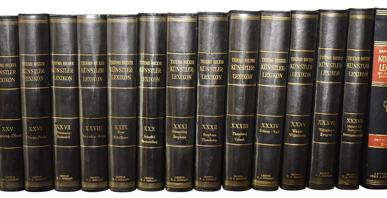 Vollmer, Hans: Allgemeines Lexikon der bildenden Künstler, 1907-1950