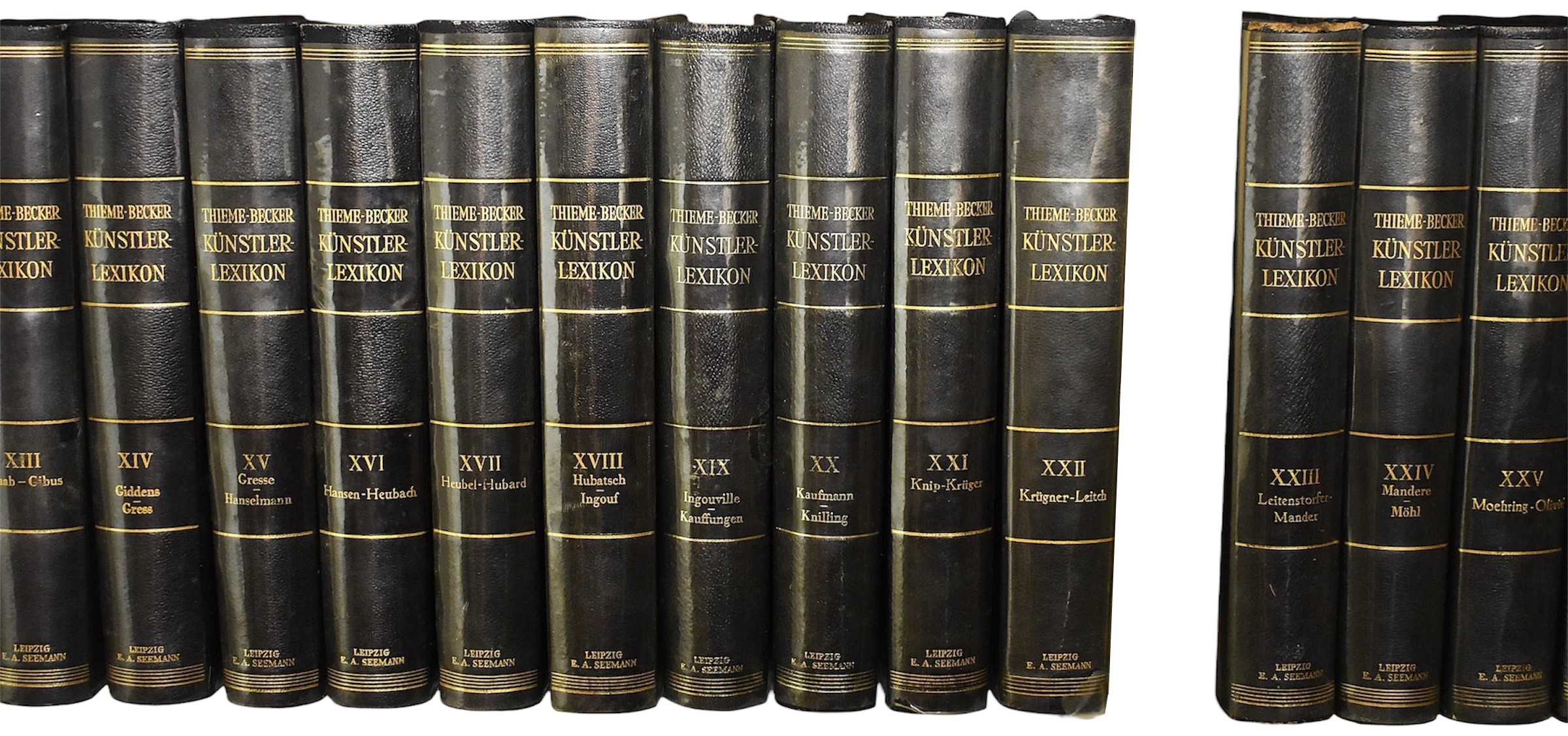 Vollmer, Hans: Allgemeines Lexikon der bildenden Künstler, 1907-1950