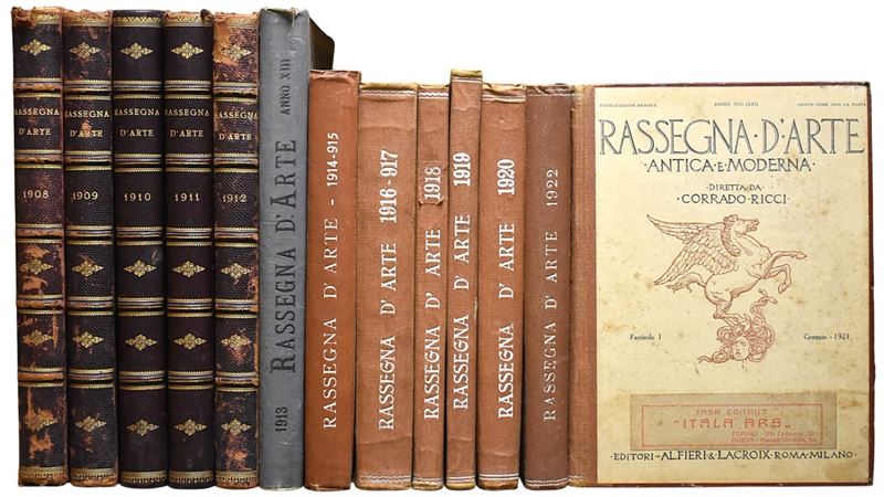 Rassegna d'arte diretta da Corrado Ricci, 1908-1921