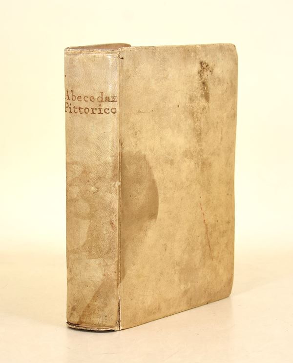 Orlandi, Pellegrino Antonio : L'abecedario pittorico dall'autore ristampato, corretto, ed accresciuto … Napoli, 1733