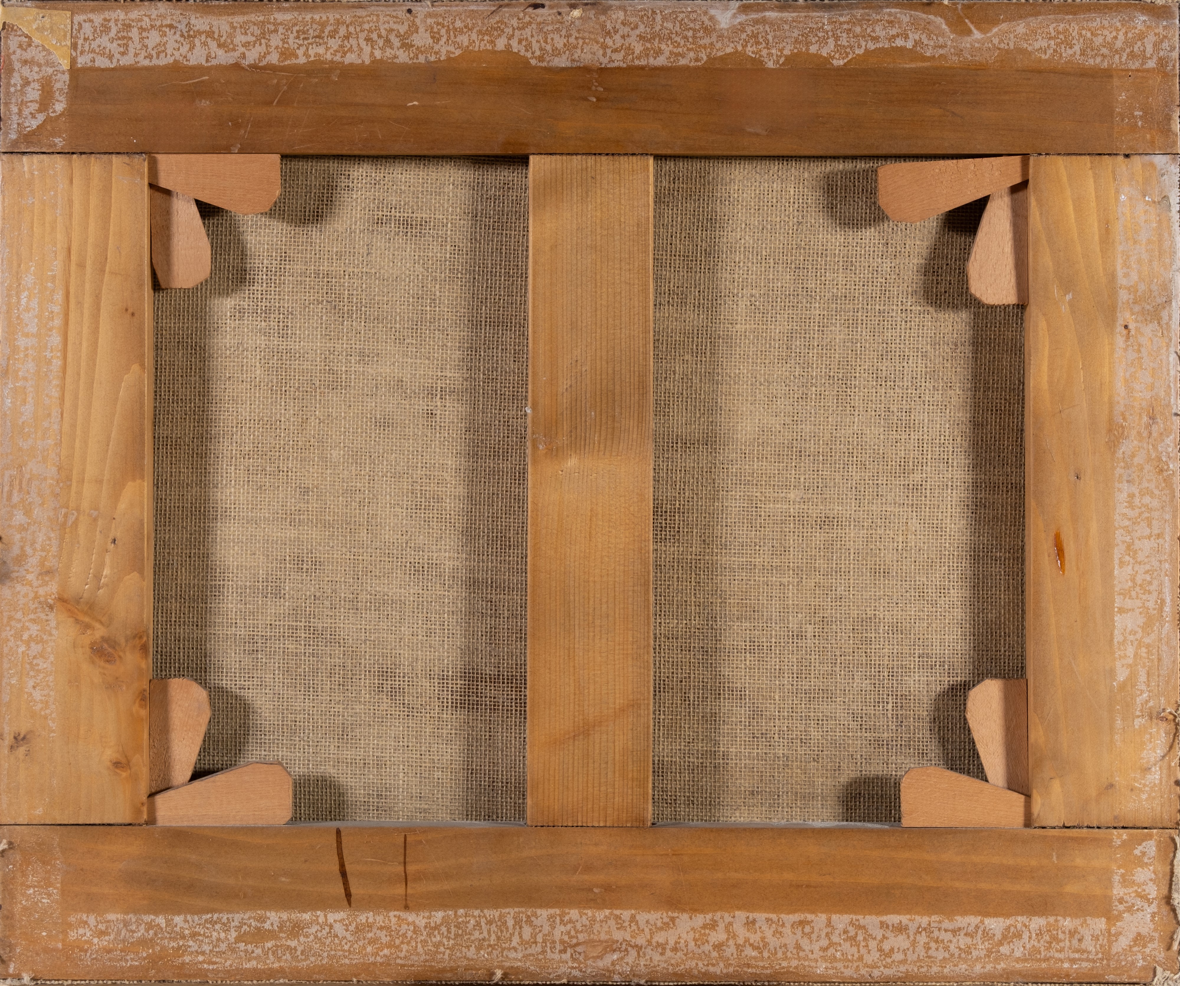 Coppia di dipinti raffiguranti festa di paese