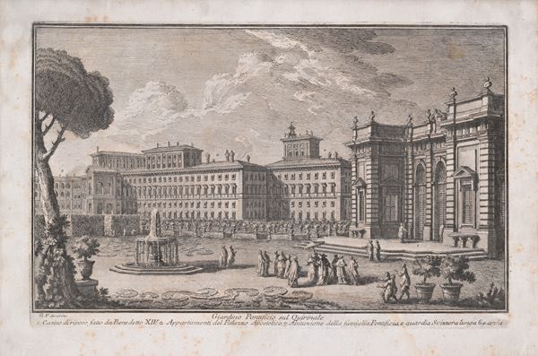 Giardino Pontificio sul Quirinale