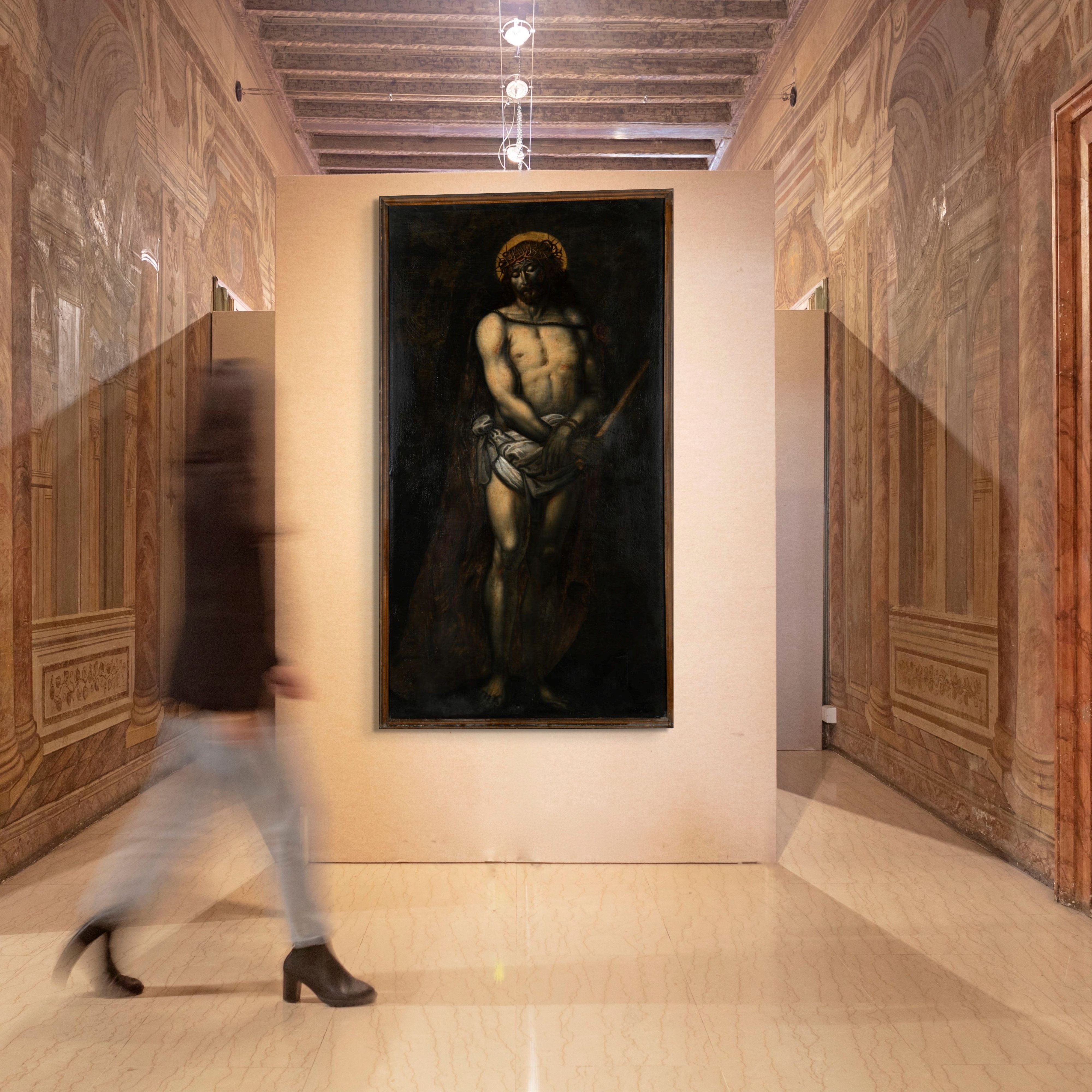Pittore del XVII Secolo - Ecce Homo