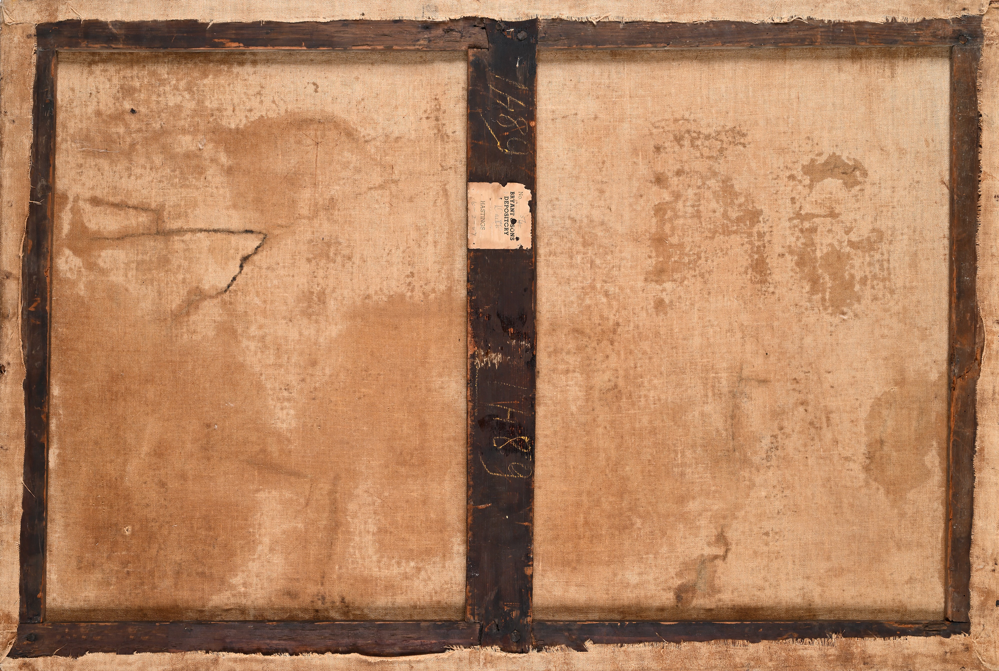 Pittore della Fine del XVIII Secolo - Cappriccio architettonico con figure, olio su tela