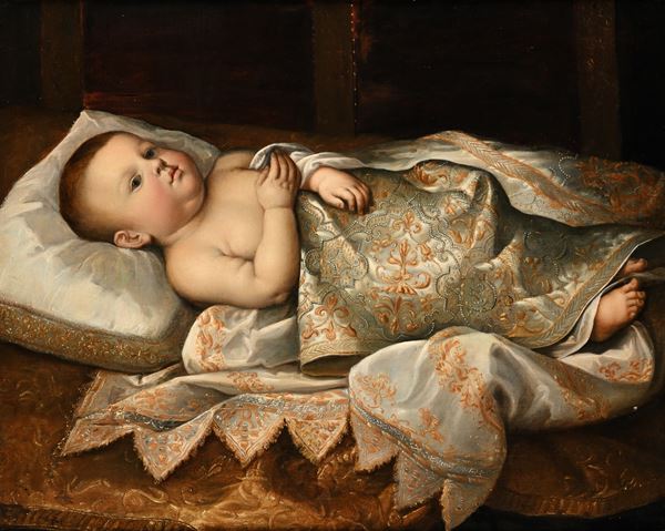 Ritratto di Leopoldo de' Medici in fasce