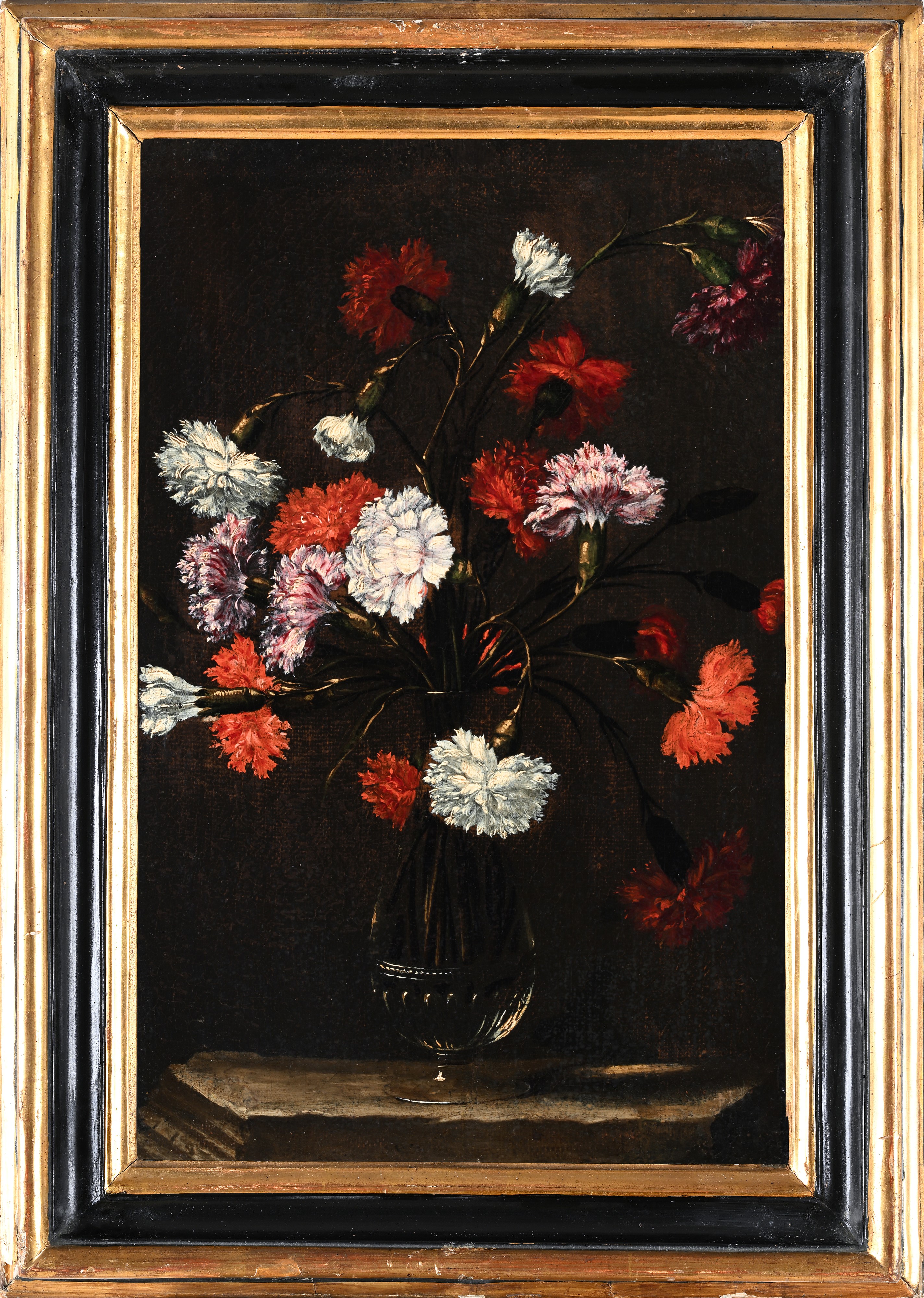 Coppia di nature morte di fiori