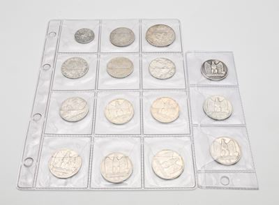 Regno d’Italia, Umberto I e Vittorio Emanuele III – serie da 50 centesimi a 5 lire