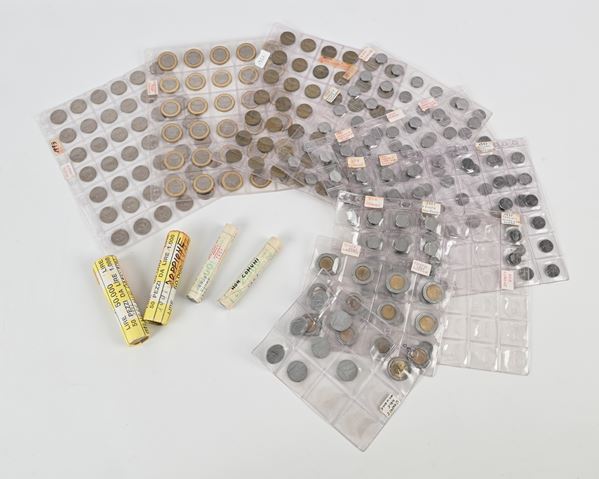Lotto Repubblica Italiana varianti lire, due euro 2021 difetto conio