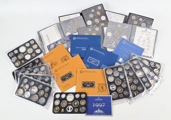 Lotto Repubblica Italiana: serie complete dal 1985 al 2002