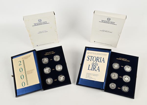 Serie speciale storia della lira e verso il 2000  - Asta Asta a Tempo - Numismatica - Casa d'Aste Arcadia