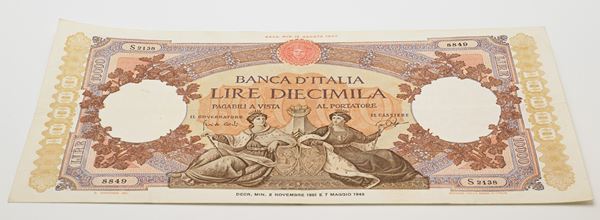 Repubblica Italiana: 10.000 Lire Regine del Mare
