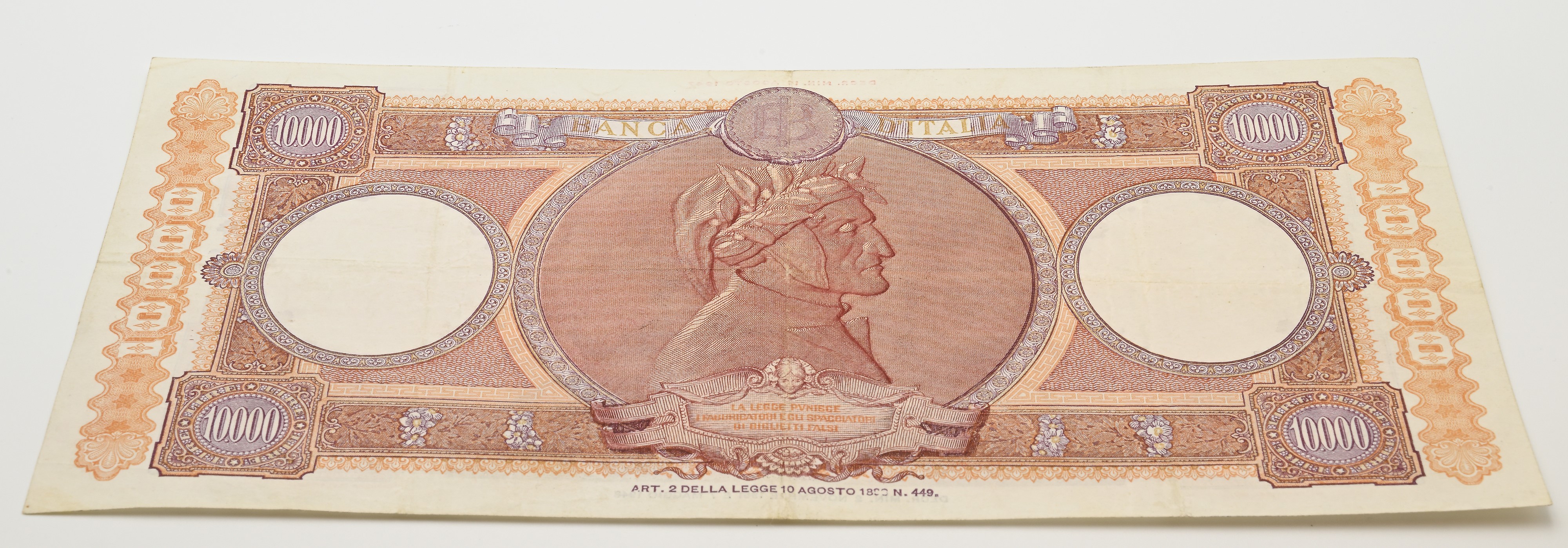 Repubblica Italiana, 10.000 Lire Regine del Mare