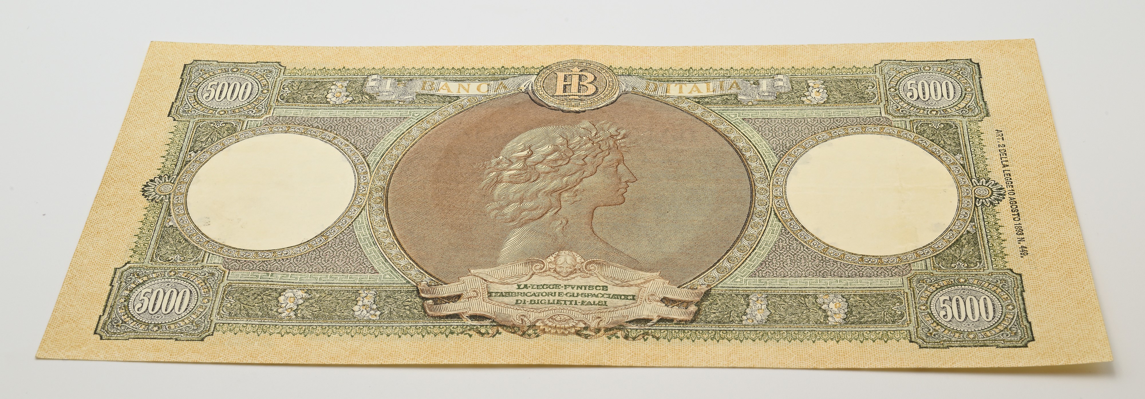 Repubblica Italiana, 5.000 Lire “Regine del Mare”