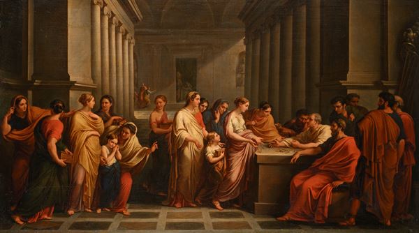 Le donne romane offrono i loro gioielli in difesa dello Stato