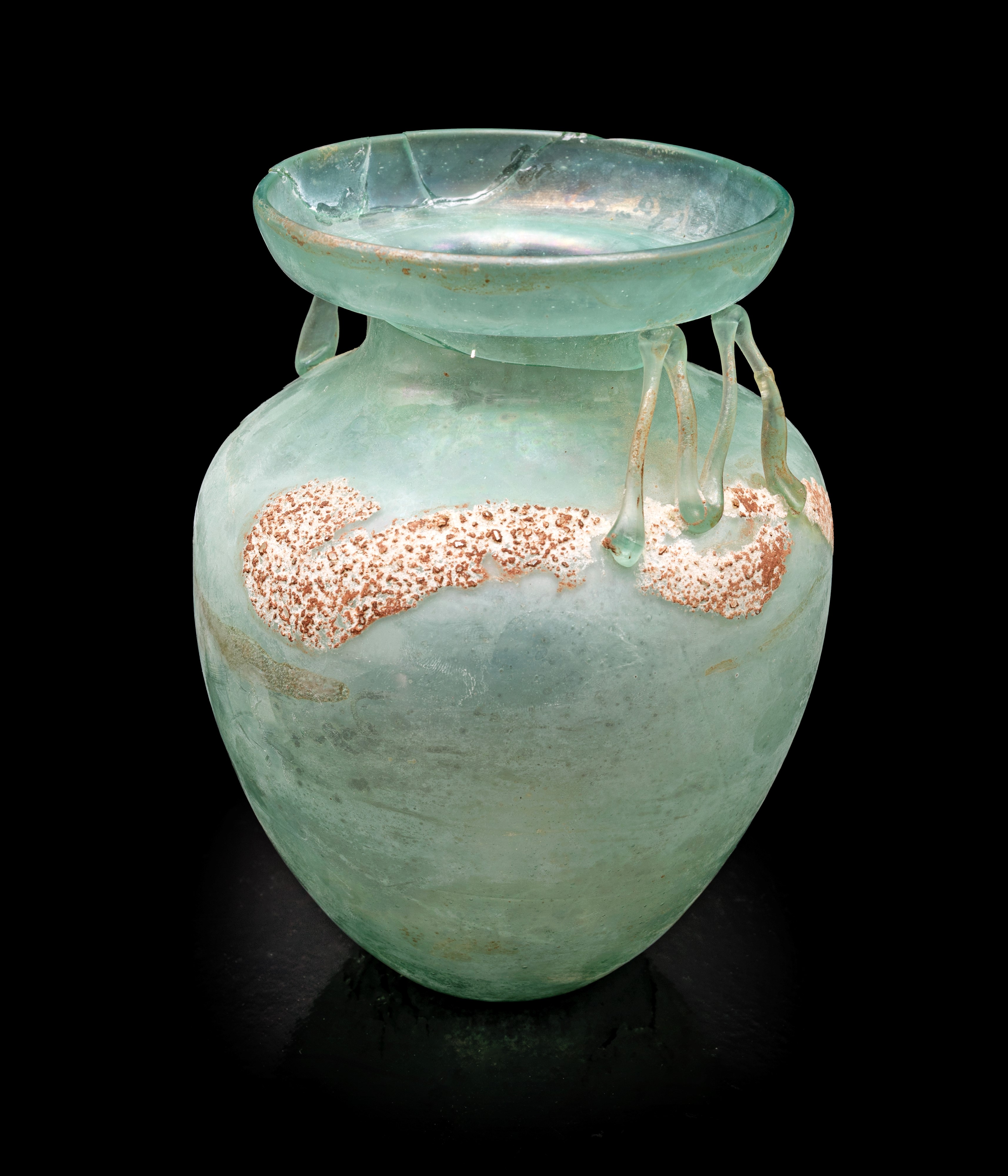 Cenedese, Vaso in vetro di Murano modello Scavo