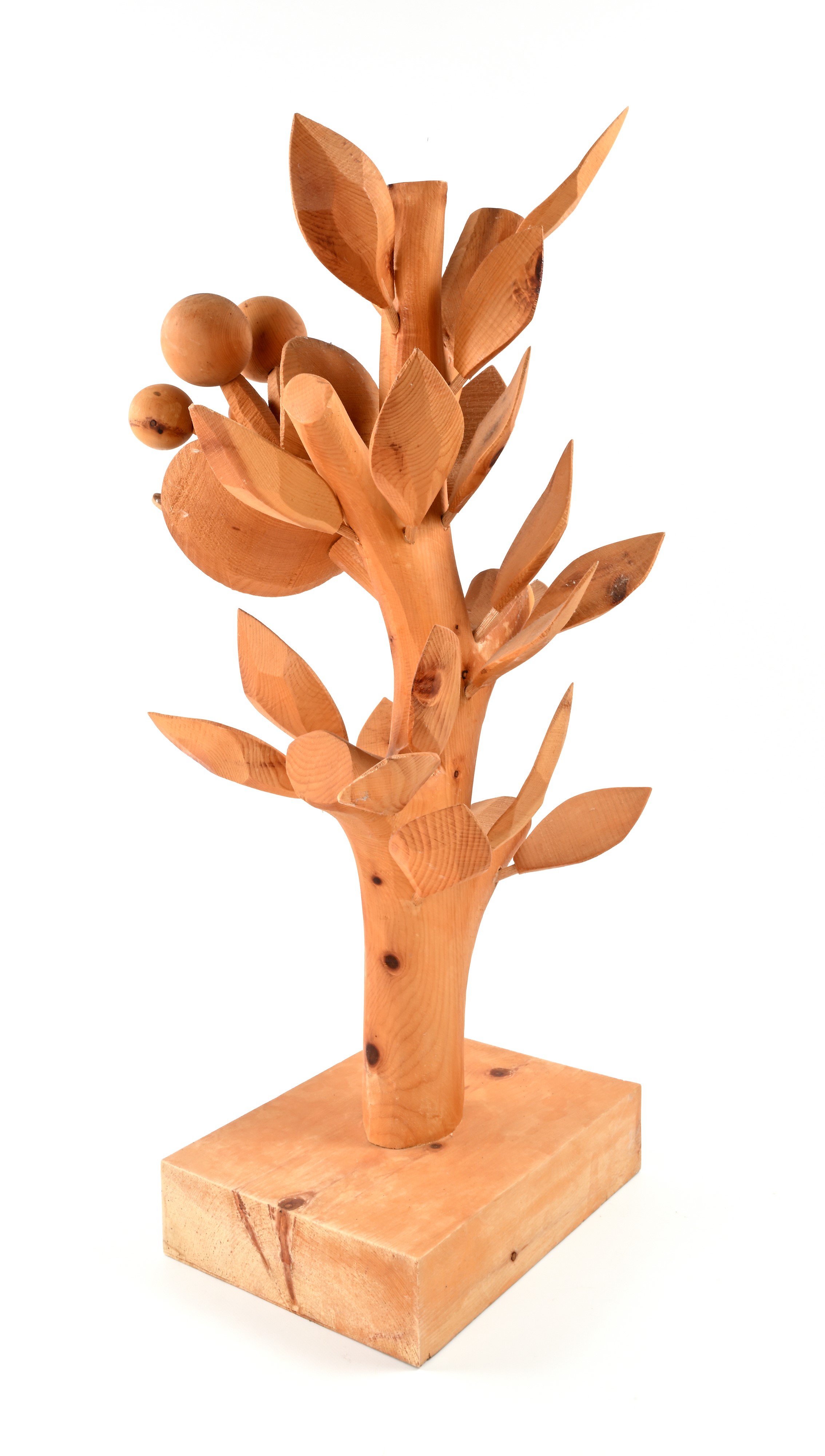 Ferdinando Codognotto - Albero, scultura in legno (2016)