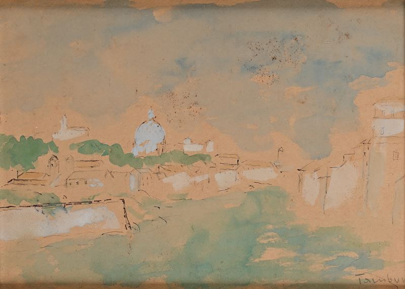 Orfeo Tamburi - Veduta di Roma