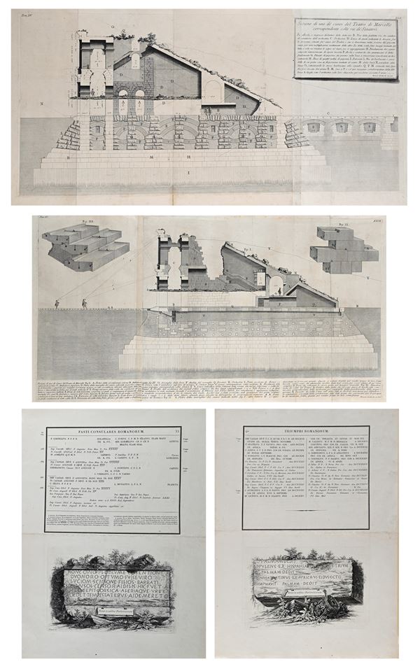 4 Fogli Piranesi