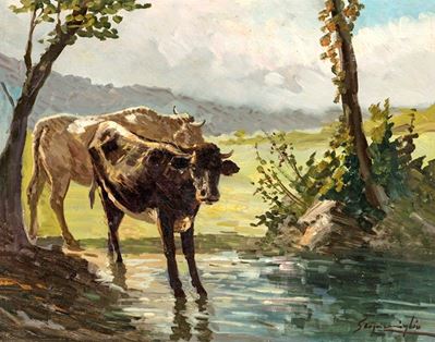 Mucca al Pascolo