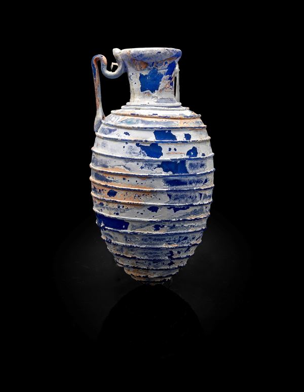 Vaso modello Scavo in vetro di Murano
