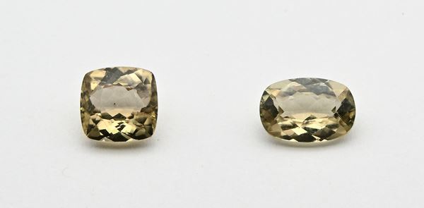 Lotto di 2 diasporo zultanite in taglio ovale e cuscino  - Auction Time Auction -  Gems of a Thousand Colors - Casa d'Aste Arcadia