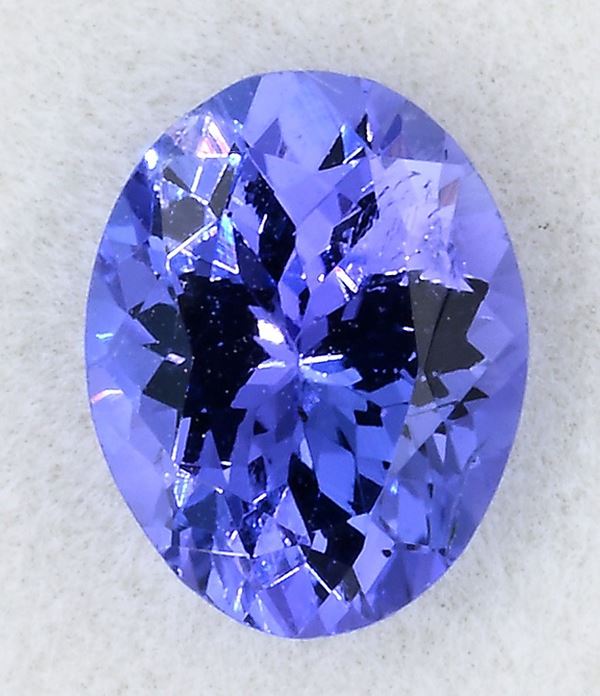 Tanzanite in taglio ovale
