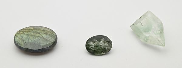 Lotto di 3 quarzi  - Auction Time Auction -  Gems of a Thousand Colors - Casa d'Aste Arcadia