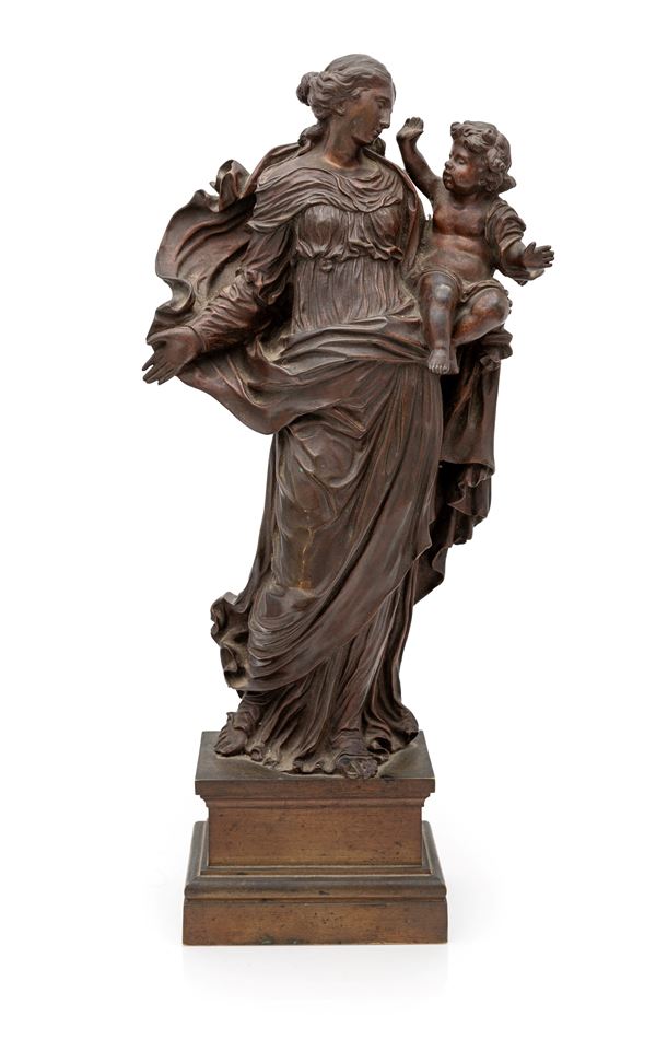 Susse Frères Fonderia d'Arte - Madonna col Bambino