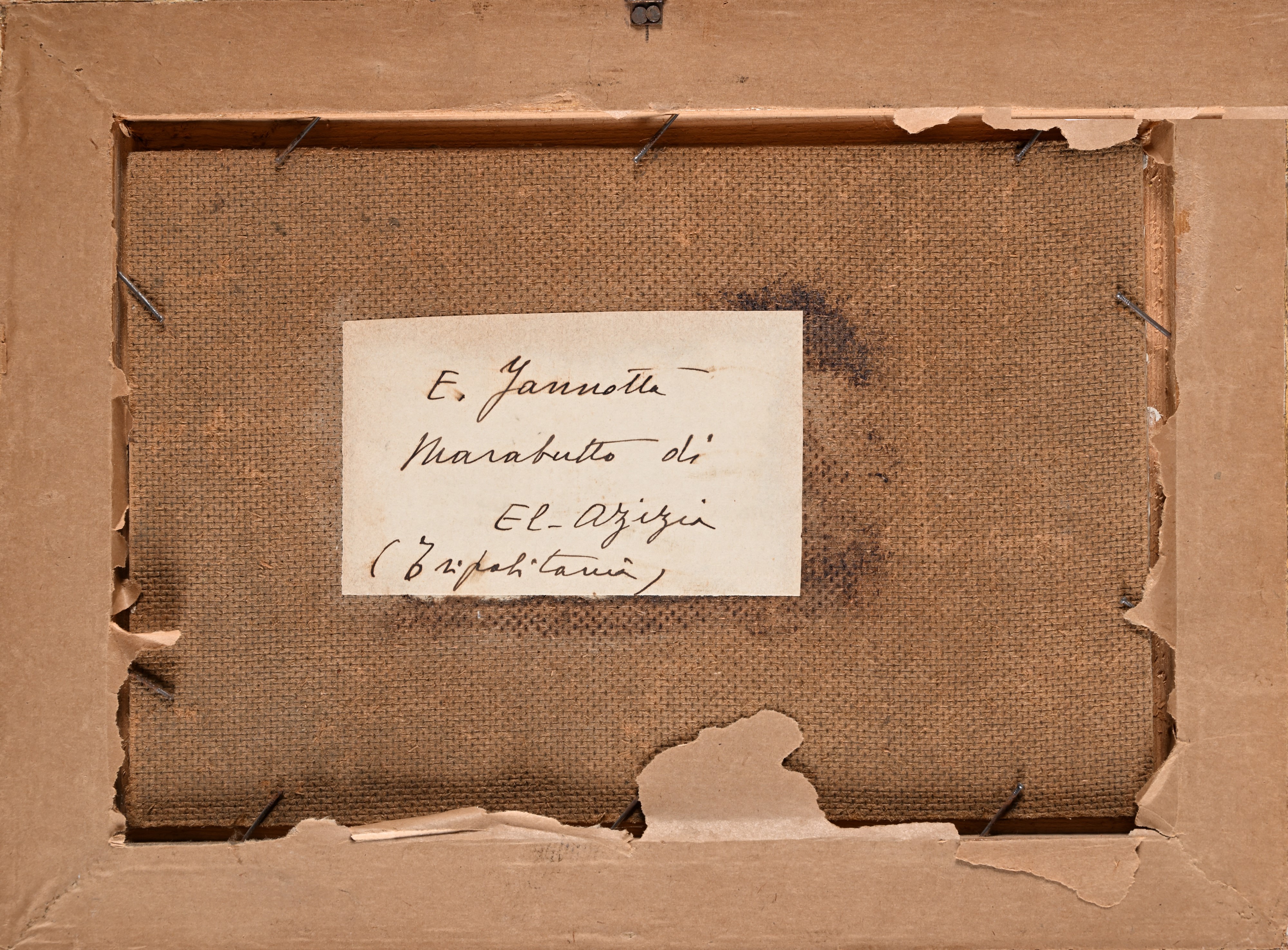 E. Yannotta (scuola Italiana Prima Metà del XX Secolo) - Yannotta, Marabutto di El-Azizia e Hara ...