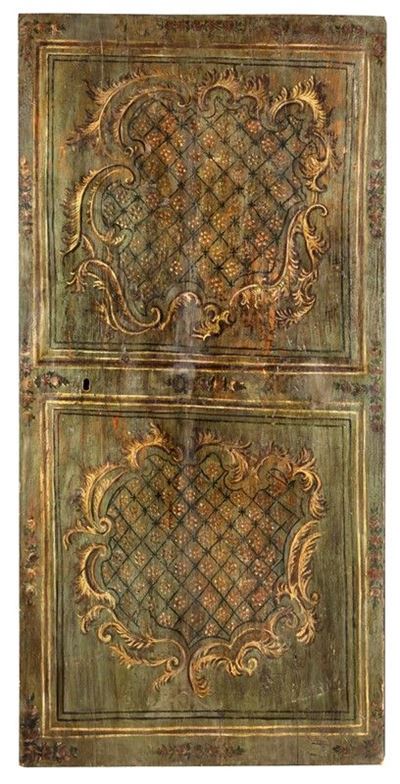 Porta in Legno Dipinto