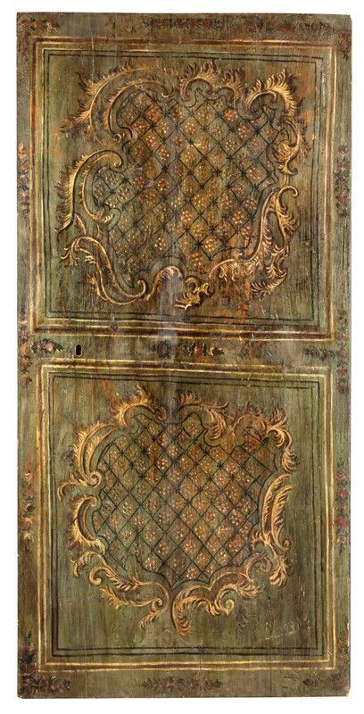 Porta in Legno Dipinto
