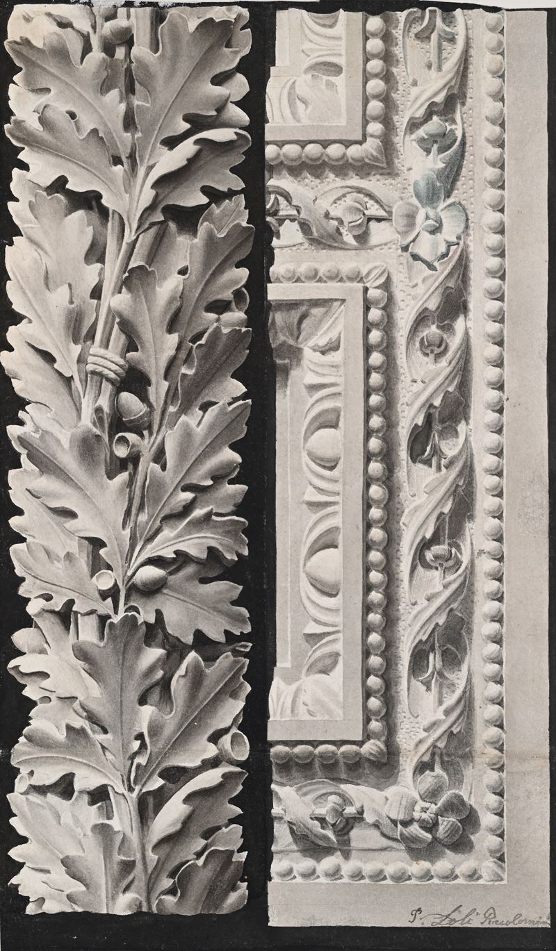 Studio per fregio architettonico