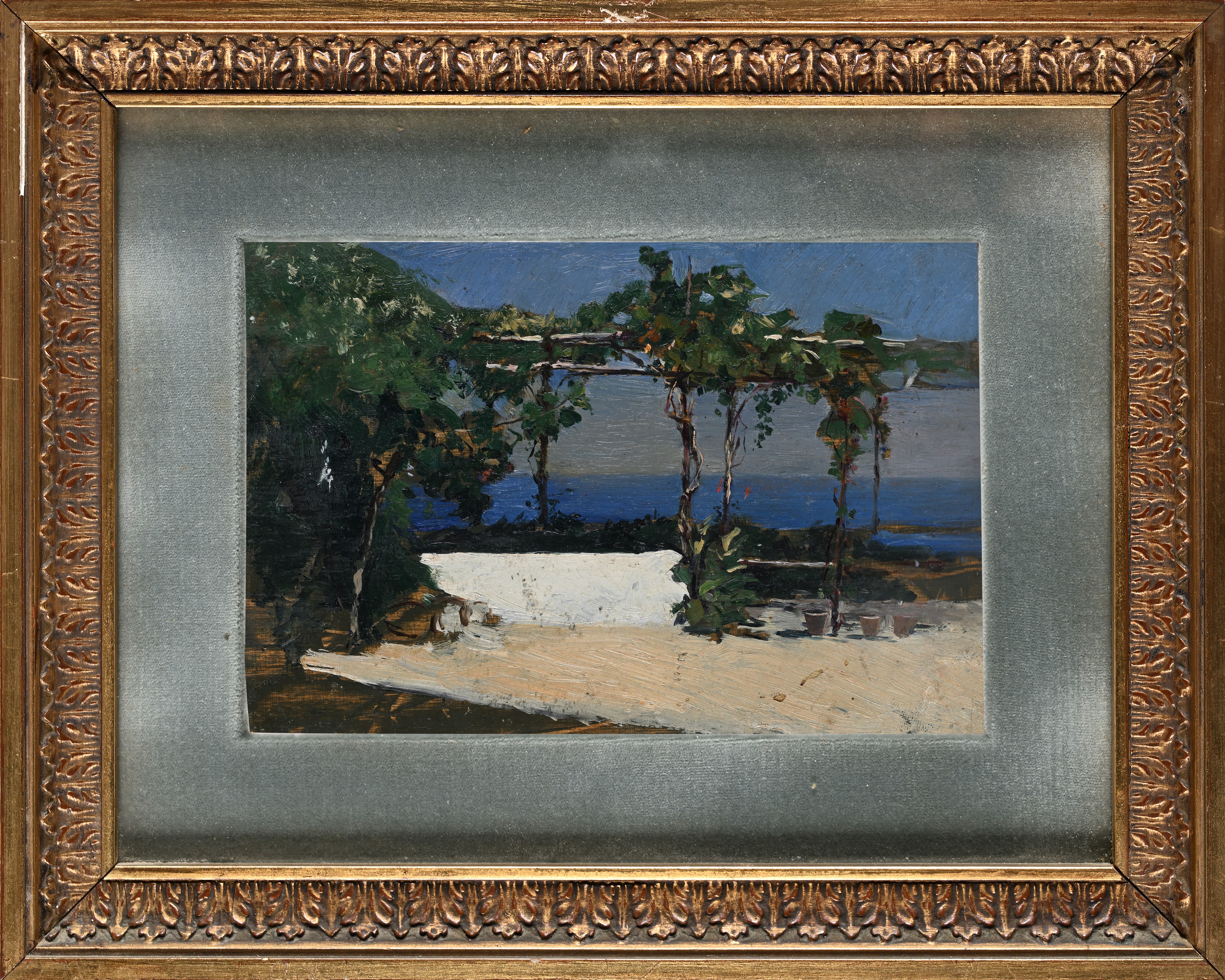 Attilio Simonetti - Balcone a Casamicciola