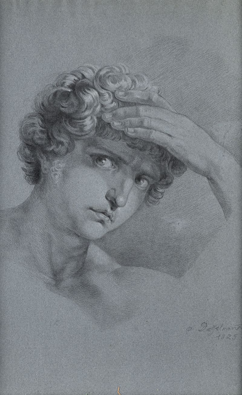 Studio di volto maschile