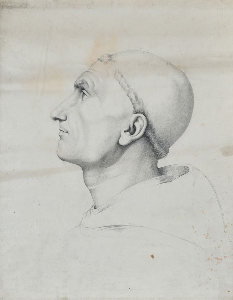 Ritratto del monaco vallombrosano Baldassarre da Pietro Vennucci, detto il Perugino