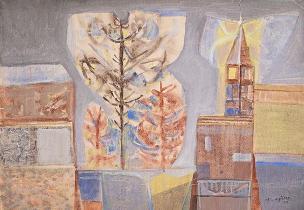 Leopold Torres Agüero - Veduta di città