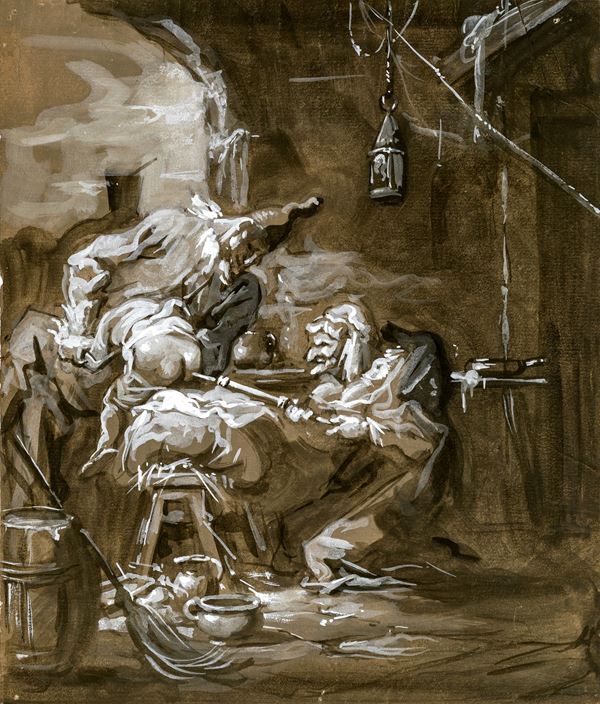 Scuola italiana del XVIII secolo - Studi di Picardi