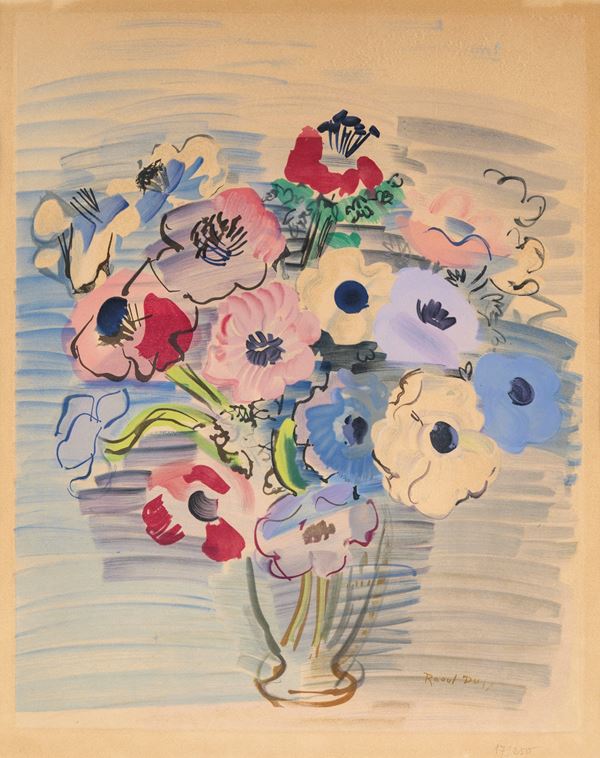 RAOUL DUFY - Anemones