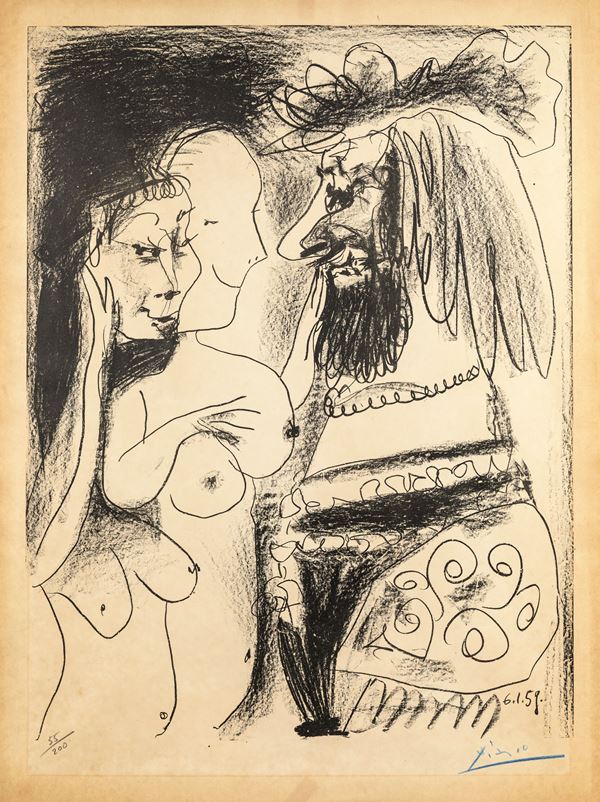 Pablo Picasso - Le Vieux Roi