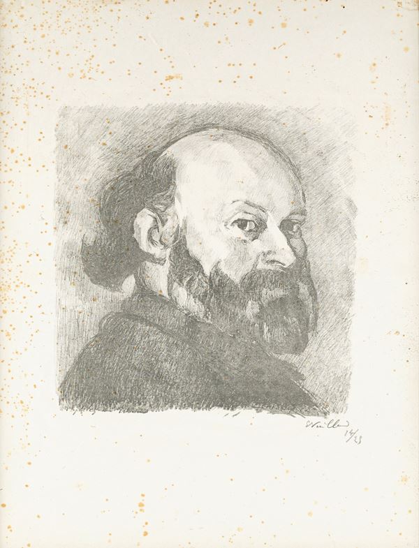Édouard  Vuillard - Ritratto di Cezanne