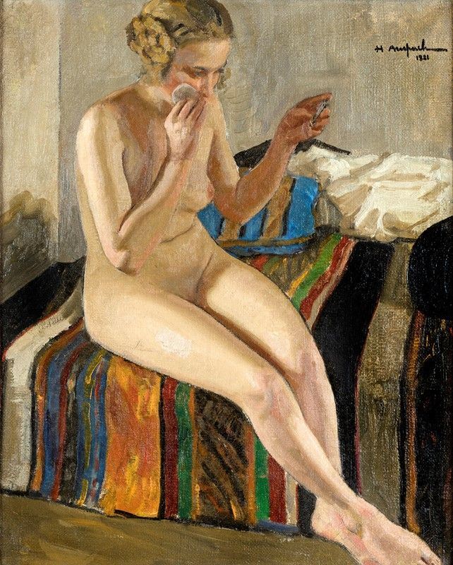 Pittore degli Inizi del XX Secolo - Nudo di Donna