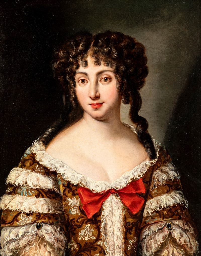 Jacob Ferdinand Voet - Ritratto di Maria Virginia Borghese Chigi, Principessa Farnese (1642–1718)...