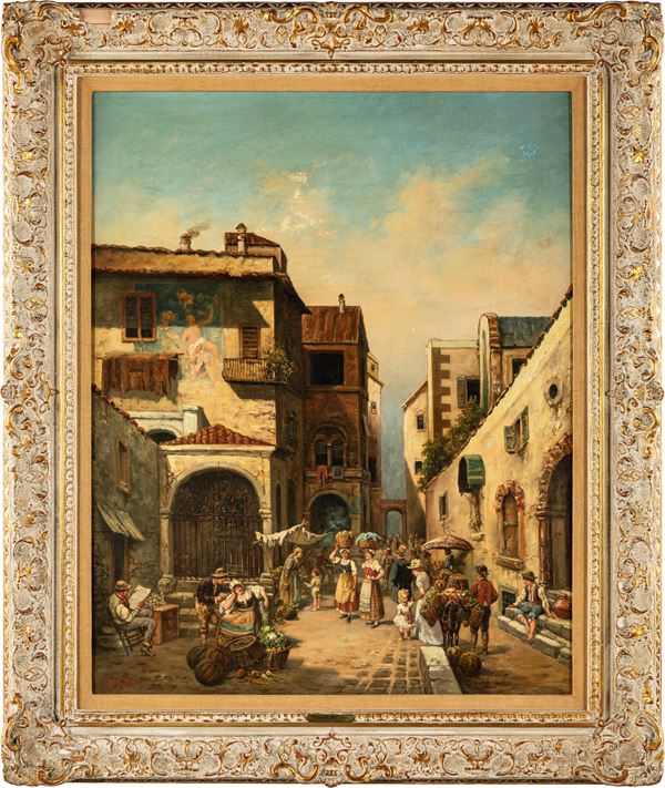 Un mercato in città