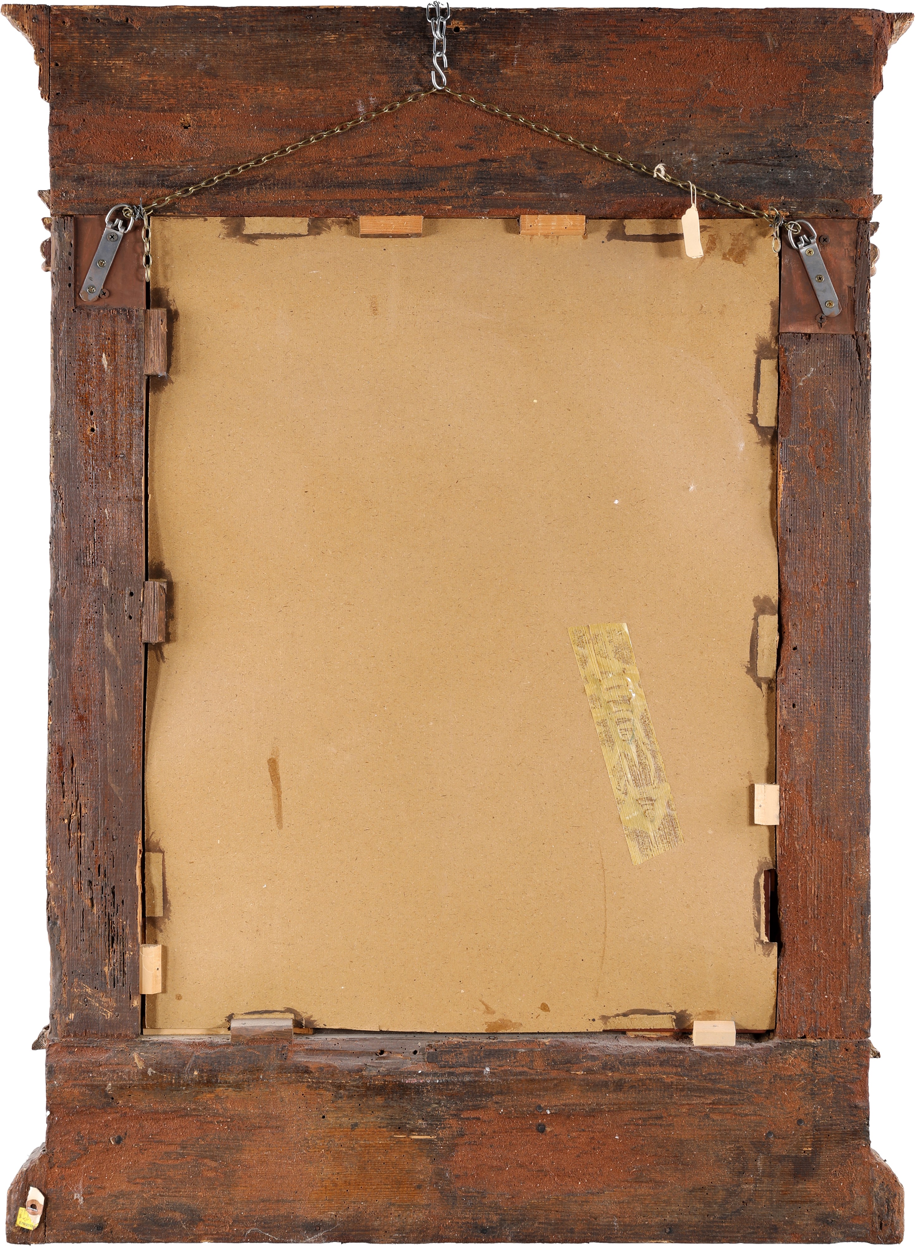 Specchiera in legno dorato, XIX secolo