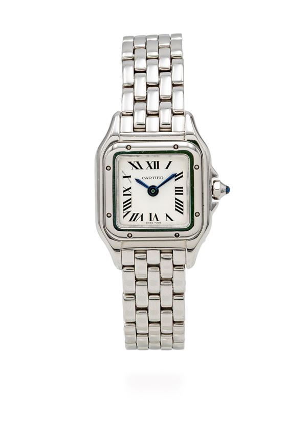 Cartier “Panthère” mini in acciaio
