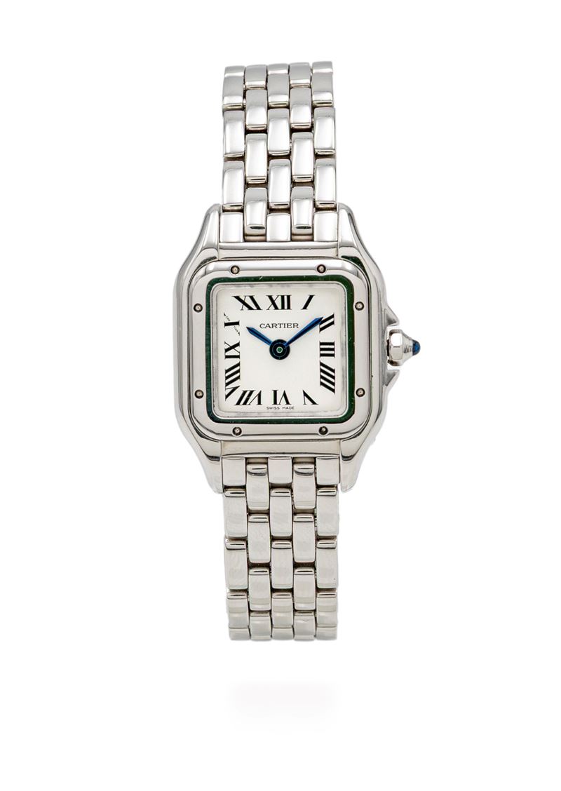 Cartier “Panthère” mini in acciaio