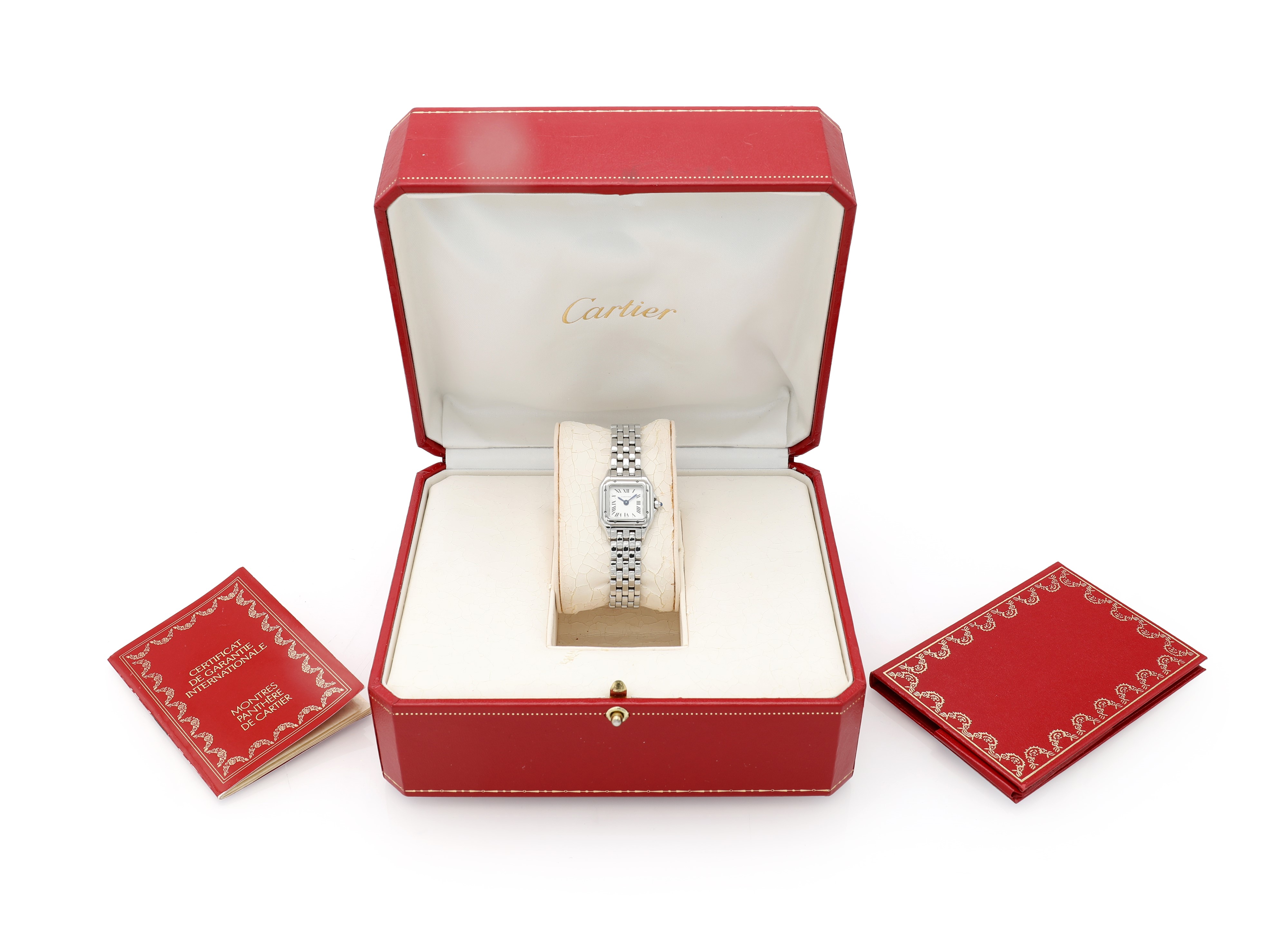 Cartier “Panthère” mini in acciaio