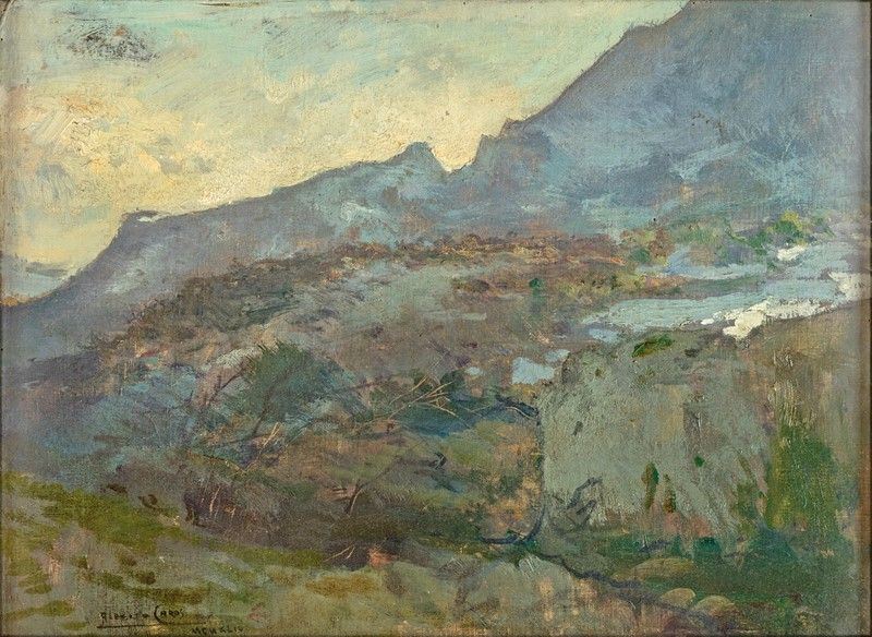 Alberto Carosi - Paesaggio Montano